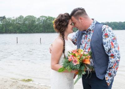 Trouwfotografie Den Bosch aan het meer door Fotostudio Difa den Bosch