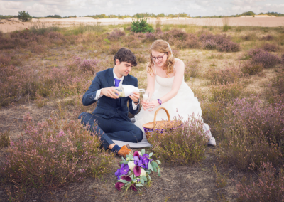 Trouwfotografie Den Bosch in de Duinen door fotostudio Difa Den Bosch
